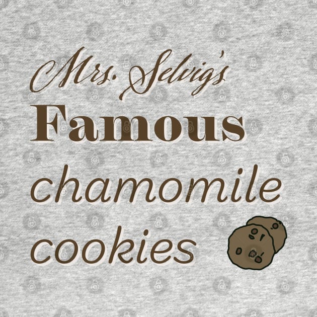 Mrs. Selvig’s Famous Chamomile Cookies by Theartiologist